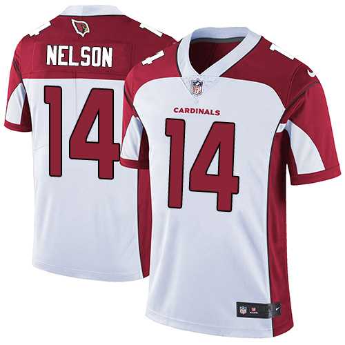 Nike Arizona Cardinals #14 J.J. Nelson White NFL Vapor Untouchable Limited Jersey,We sell and wholesale Nike Arizona Cardinals #14 J.J. Nelson White NFL Vapor Untouchable Limited Jersey on line form chian!